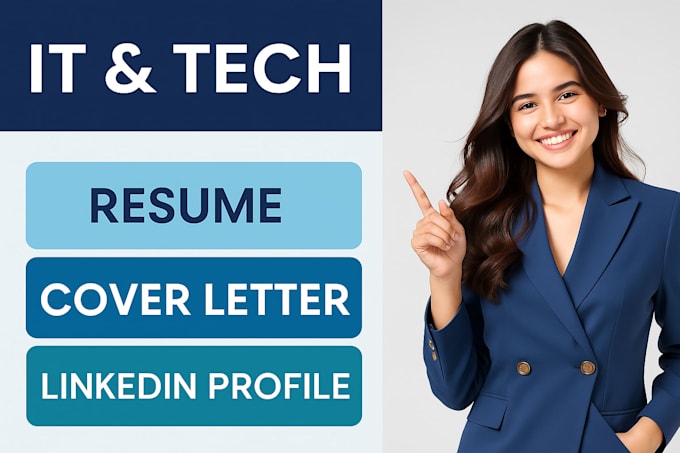 write your professional cv resume, cover letter and linked in in opt
