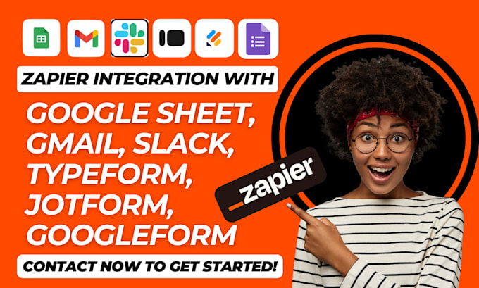 do zapier integration with google sheet gmail slack typeform jotform goog,leform
