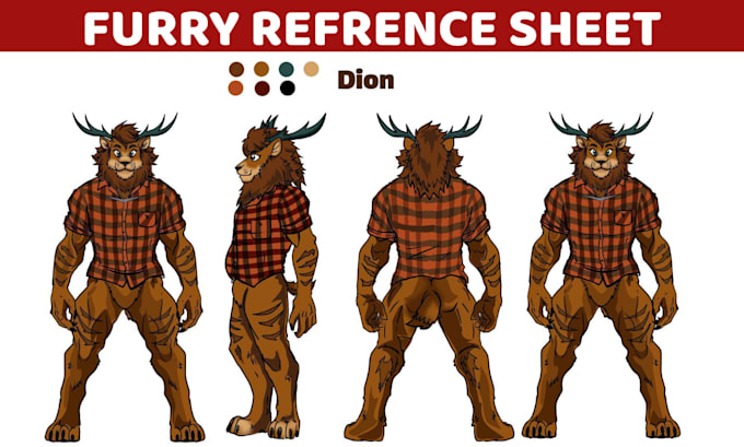 Fury Scetch Reference Draw furry character reference sheet furry art character design furry ...