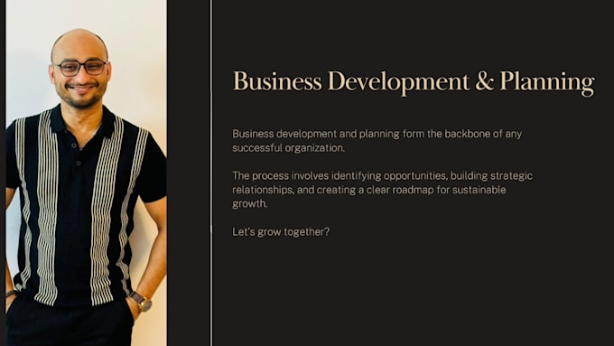 develop strategic business plans and innovations framework