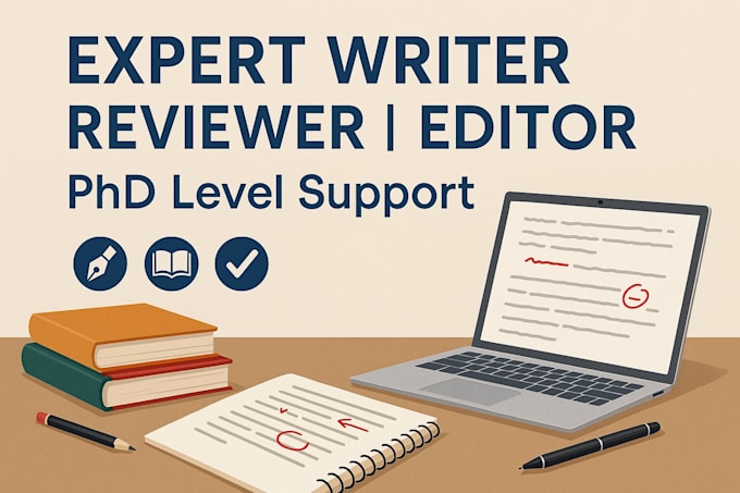 provide expert editing, proofreading, and writing services