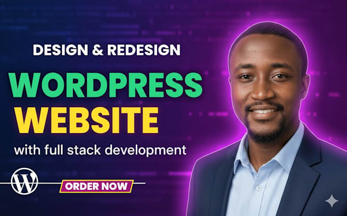 create modern, SEO optimized wordpress websites, redesign old sites, fix bugs