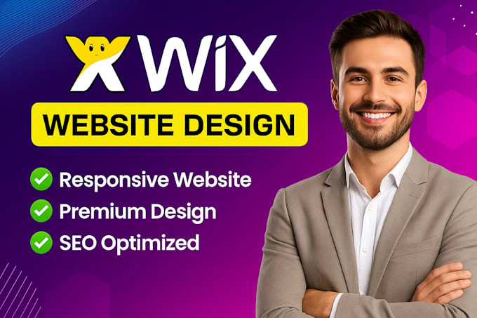 do wix website development, wix website design or redesign, wix ecommerce websit