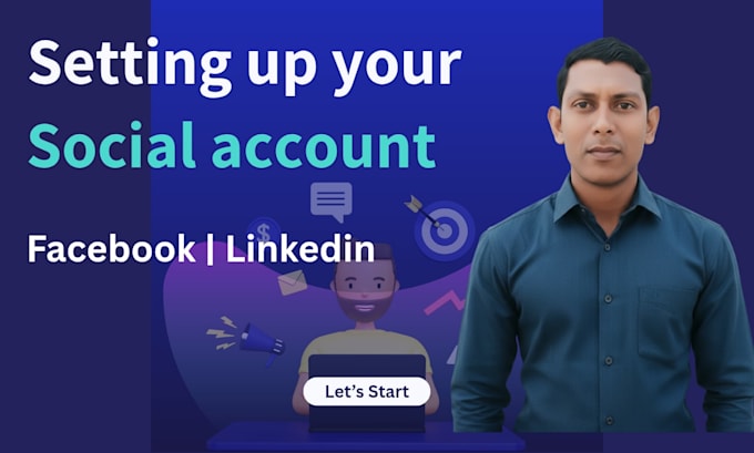 create, update and optimize social profile