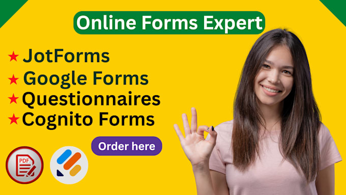 create jotform, google form, typeform, online form,survey