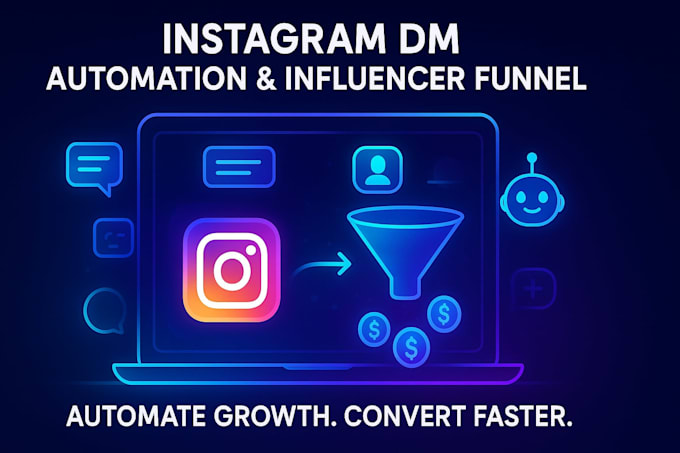 create manychat instagram dm automation, ai chatbot for influencer funnel