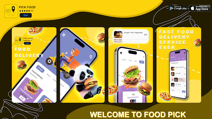 create eye catchy screenshot for ios and android apps