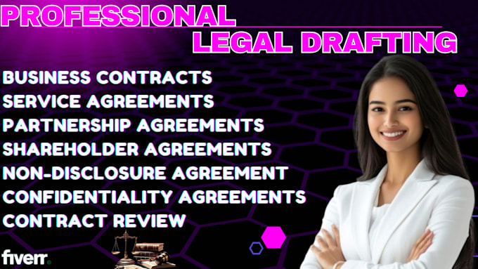 draft professional partnership and shareholder agreements