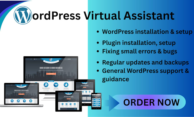 be your wordpress virtual assistant