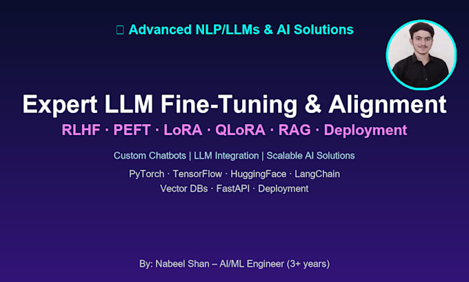 Build, fine tune, and align advanced llms with rlhf, peft, and lora by ...