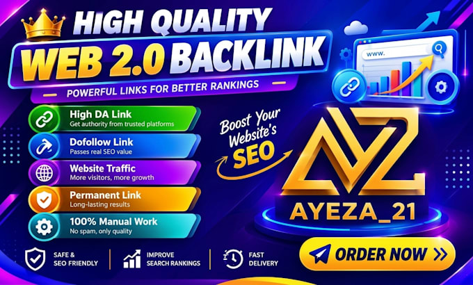 make high authority web 2 0 backlinks for your website