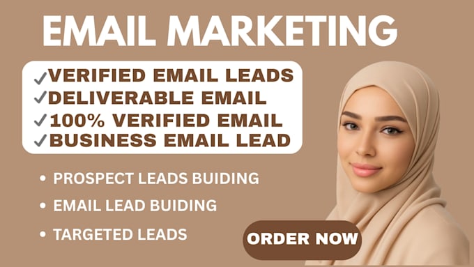 provide verified email leads with high converting