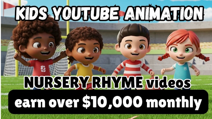 create a youtube animation channel to earn