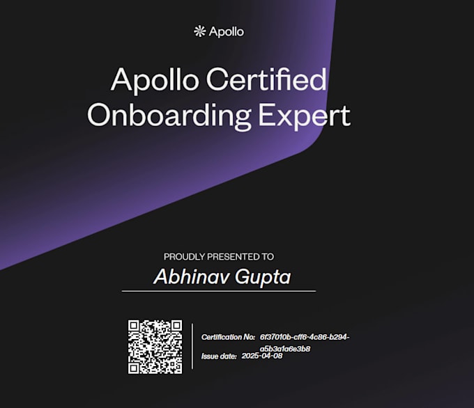 setup apollo for high performing cold email outreach