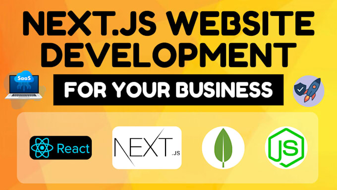develop a nextjs website for your business