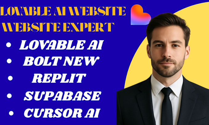 Lovable ai website bolt new sass replit web app mvp supabase stripe ...