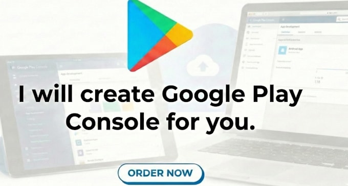 help create a google play console account for you
