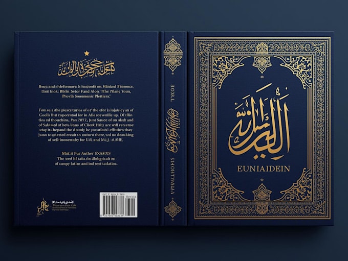 do professional arabic and islamic book cover design