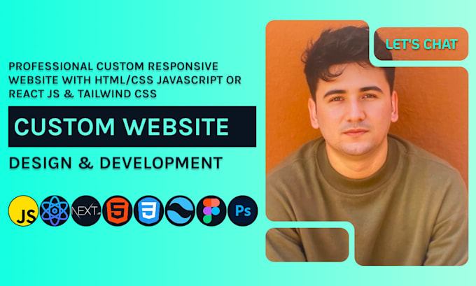 do custom website development full stack web developer