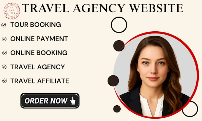 design a responsive wordpress travel agency website