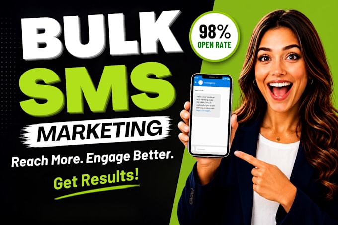 set up bulk SMS marketing campaigns, send bulk SMS and text message marketing