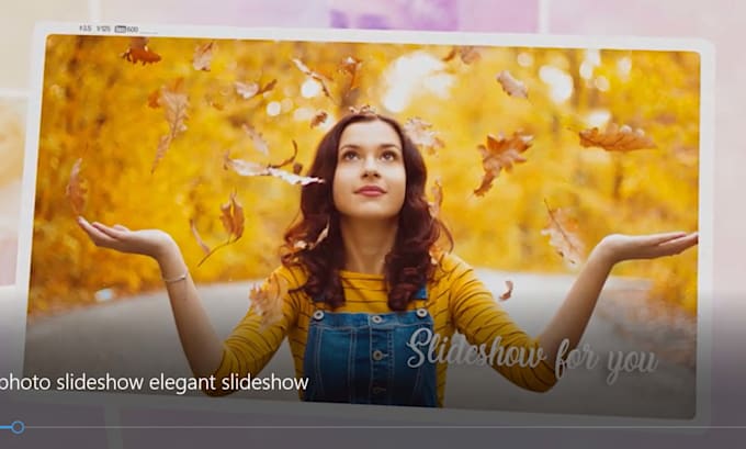 Do an amazing photo slideshow video for you up to 500 images by Ayesha ...