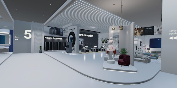 create a professional 3d virtual showroom in unity