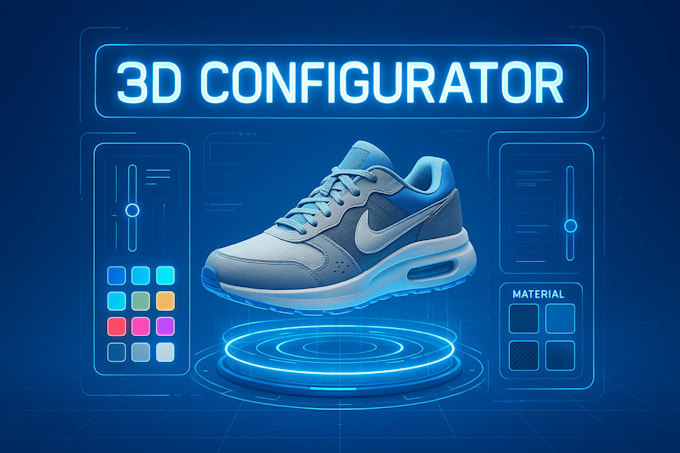 develop 3d product configurators with webgl, threejs and react three fiber