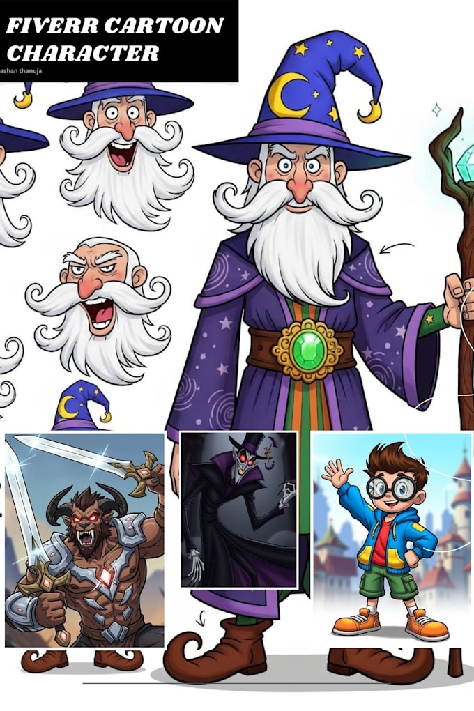 custom cartoon caricature illustrations