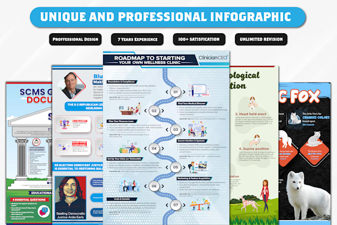 design professional infographic for your business