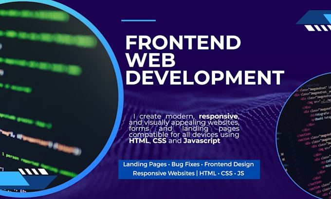 Create responsive landing pages and templates with html, css, js and ...
