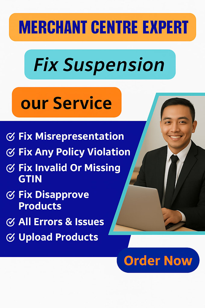 fix google merchant center suspension and misrepresentation