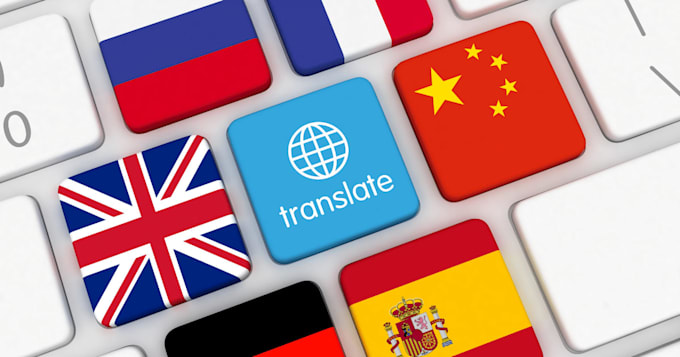 translation of books and editing