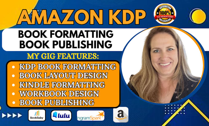 Do book formatting and layout design kdp print books, ebooks workbooks ...