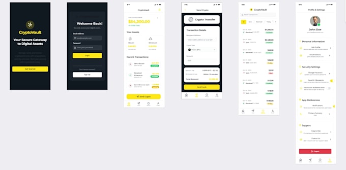 develop wallet app, crypto wallet app, fintech app, payment app, cash app