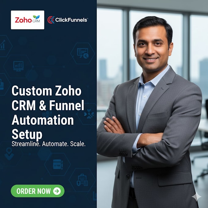zoho crm, zoho one, zoho automation, gohighlevel landing page, bigin project,CRM