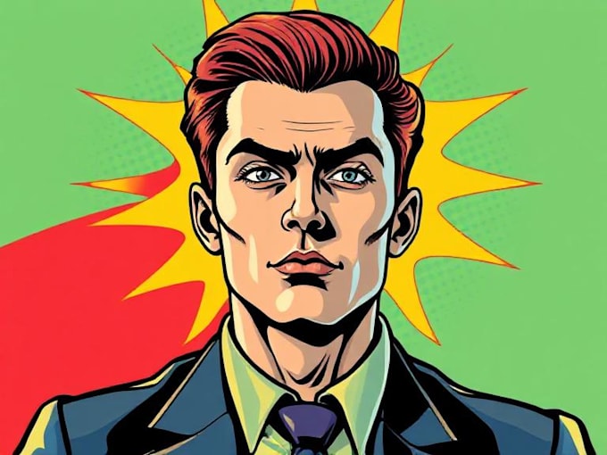 create a pop art advertisement
