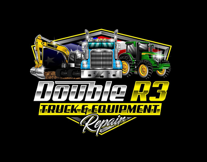 create awesome and gorgeous equipment logo design