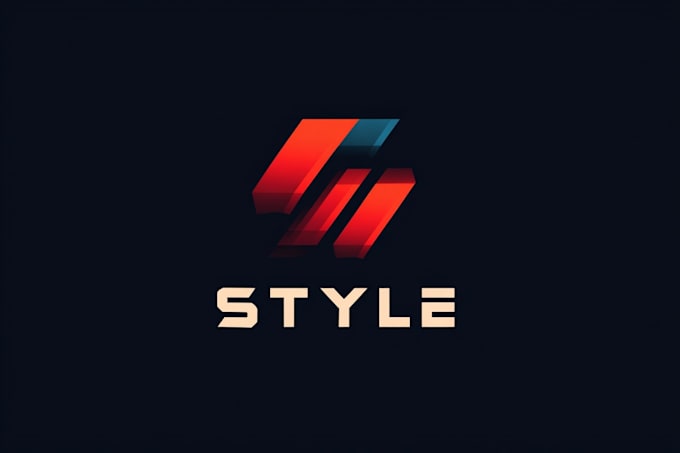 create vector style logo