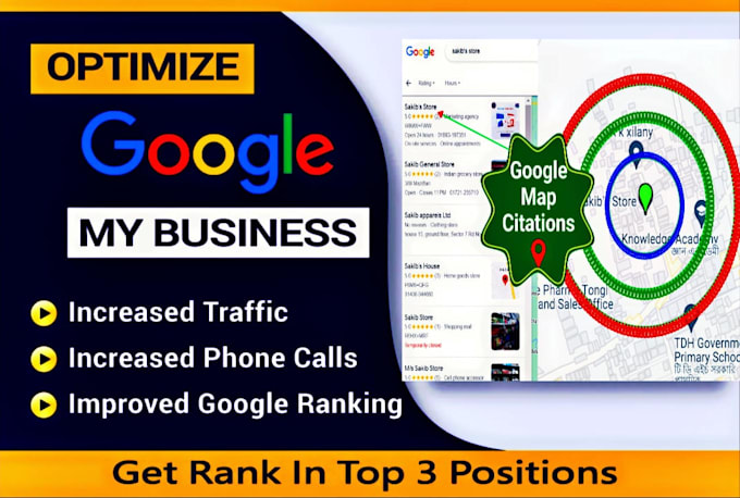 optimize gmb listing for local SEO google maps ranking