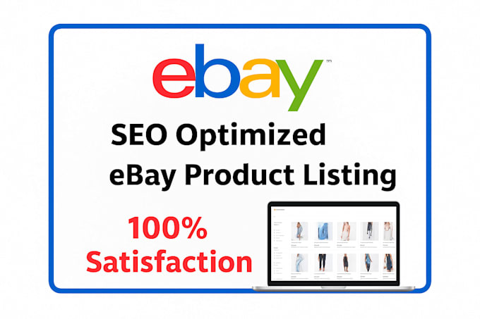 ebay listing, ebay product listing, ebay SEO listing, ebay lister
