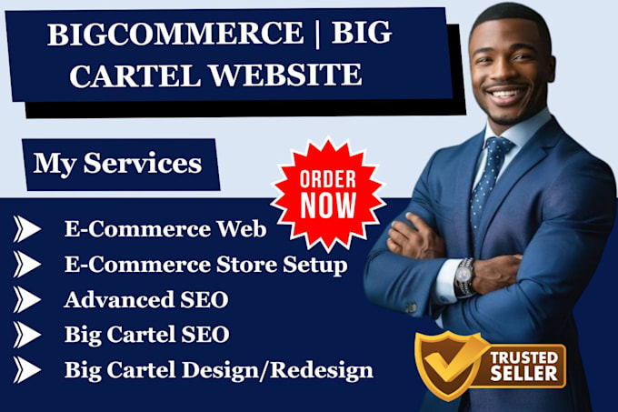 design, customize or redesign your bigcommerce or big cartel store