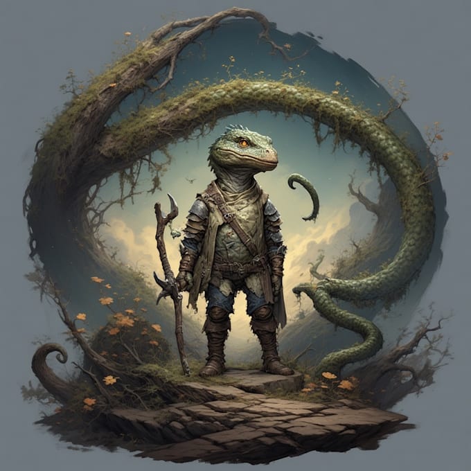 create epic dnd character art for campaigns