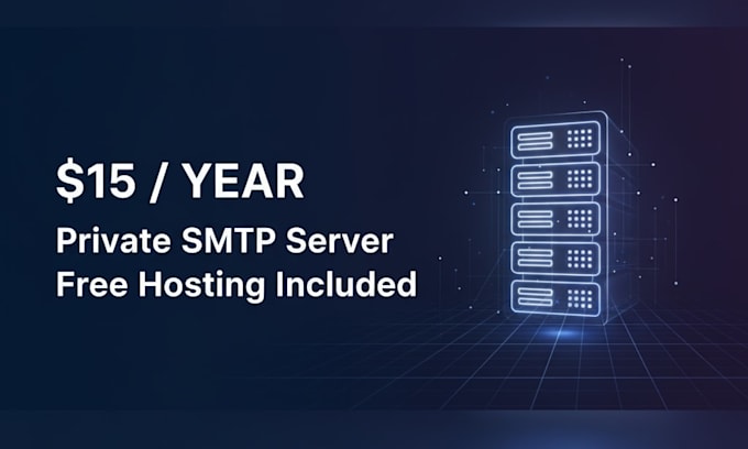 create a private SMTP server for email marketing