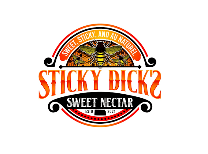 create attractive and imagination honey logo design