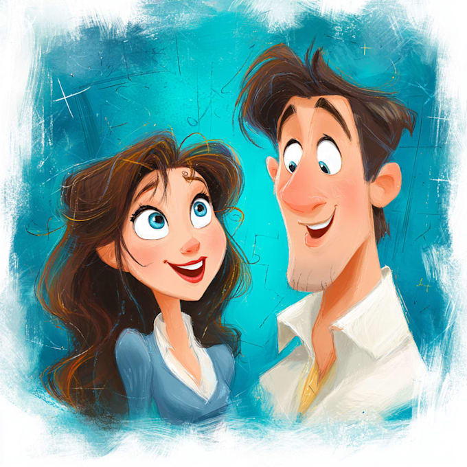 do disney cartoon portrait
