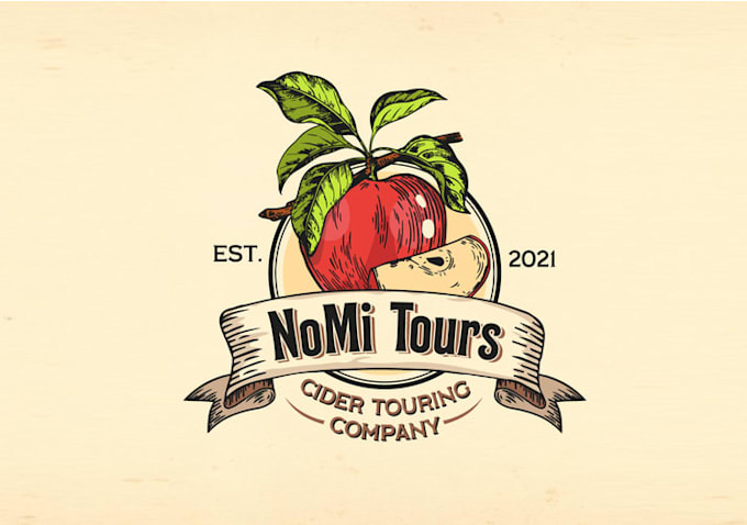 design particular hard cider drinkers logo