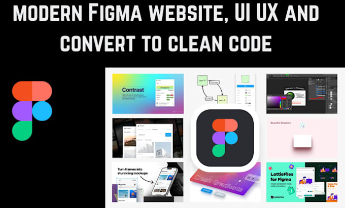 Website Figma Design Basic Build professional figma plugin, figma website design, ui ix design ...