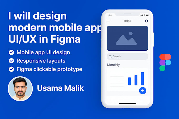 Design modern mobile app ui ux in figma by Hafizusama870 | Fiverr