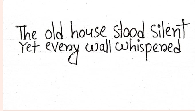 write neat and clean handwritten notes